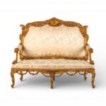 Ornate Lace Viceroy Sofa carved hardwood sofa