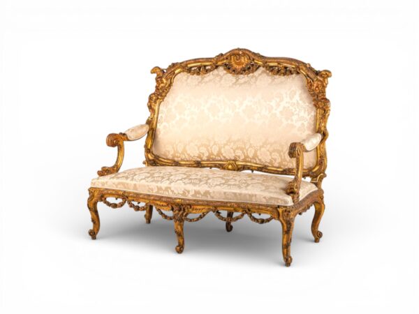 Ornate Lace Viceroy Sofa floral upholstery design