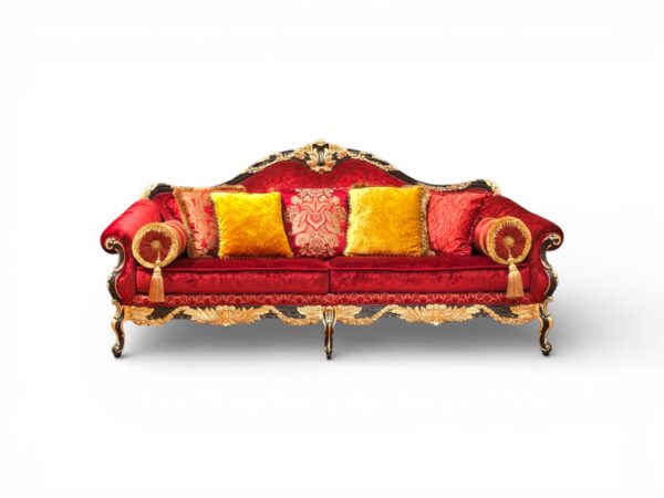 Badshah Shahi Couch luxury carved royal sofa