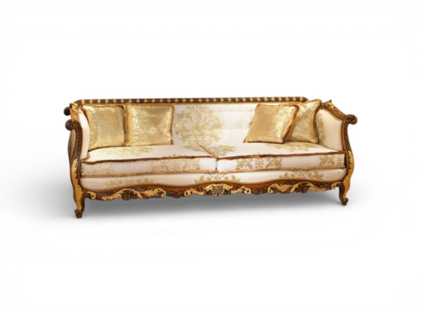Rajmahal Regal Couch luxury carved royal sofa