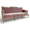 Elegant louis style carved sofa
