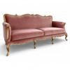 Elegant louis style carved sofa