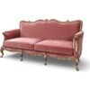 Handcrafted hardwood french sofa