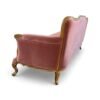 Classic blush velvet luxury couch
