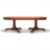 Grand Manor Dining Table luxury pedestal design