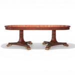 Grand Manor Dining Table luxury pedestal design