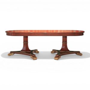 Grand Manor Dining Table luxury pedestal design