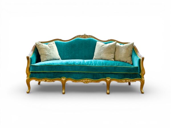 Grand Ducale Sofa with carved hardwood frame