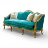 Luxury Italian style carved sofa