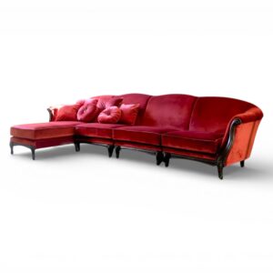 Roja Relax Sofa luxury velvet chaise sofa