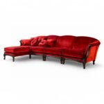Roja Relax Sofa luxury velvet chaise sofa