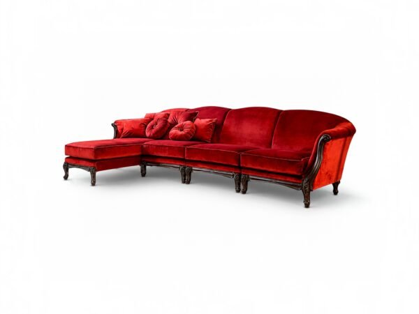Roja Relax Sofa luxury velvet chaise sofa