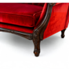 Elegant velvet chaise lounge sofa