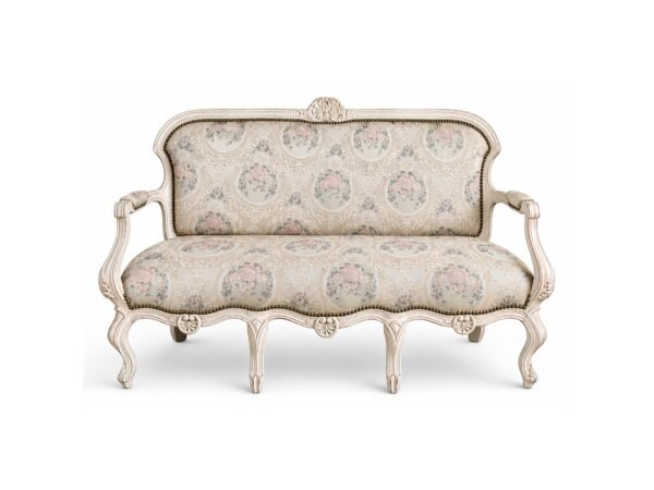 Goldleaf Jacquard Lounge luxury carved sofa