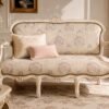 Luxury heritage lounge with ornate wooden detailing