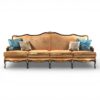 Palace Luxe Sofa with carved hardwood frame