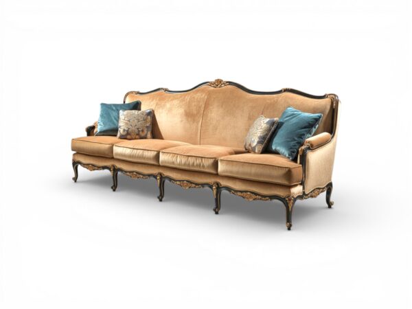 Elegant luxury villa seating sofa