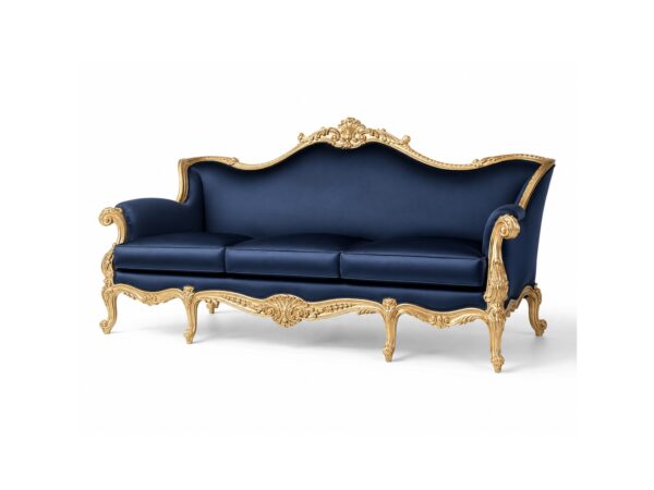Elegant palace style carved sofa