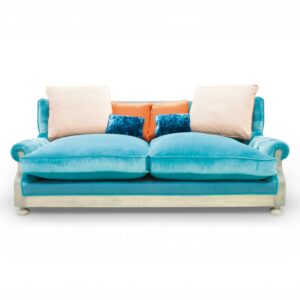 Cobalt Plush Elite Sofa luxury velvet sofa