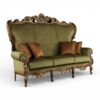 Ornate palace style living room sofa