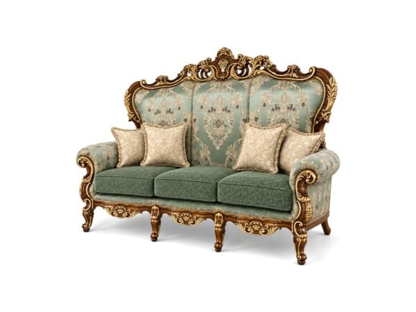 Ornate palace style living room sofa