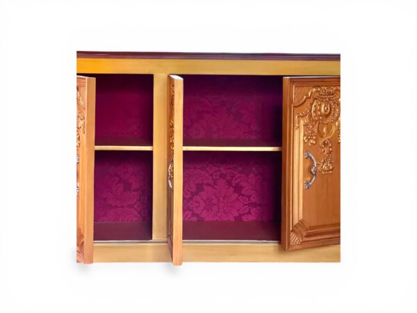 Luxury art deco storage cabinet for dining room