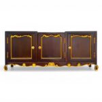 Baroque Scroll Buffet luxury wooden cabinet
