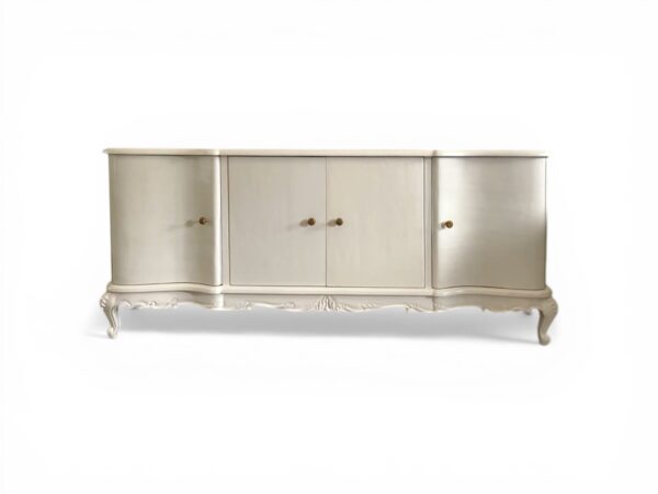 Pearl Rococo Sideboard luxury carved cabinet