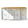 Classic french sideboard with scroll carved detailing