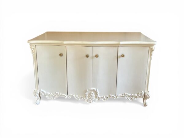 Classic wooden buffet with antique finish