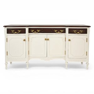 Milano Lace Credenza luxury carved sideboard