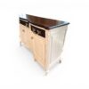 Classic luxury credenza with rich wooden top