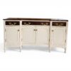 Premium carved credenza cabinet for dining room