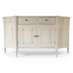 Queen Wedge Sideboard luxury carved cabinet