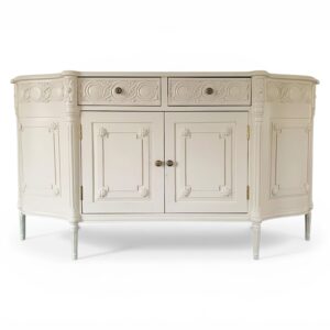 Queen Wedge Sideboard luxury carved cabinet