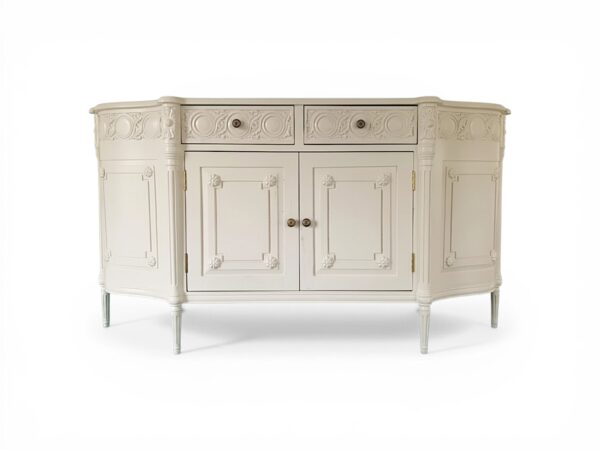 Queen Wedge Sideboard luxury carved cabinet