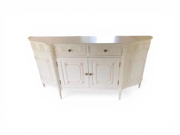 Classic wooden sideboard with antique finish