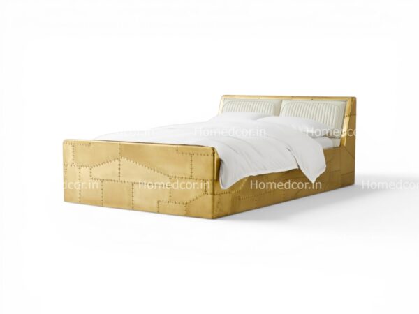 Aviator Brass Wing Bed luxury design