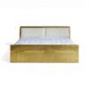 Premium aviator bed with leather headboard