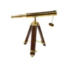 Nautical brass telescope luxury decor