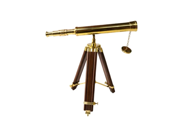 Nautical brass telescope luxury decor