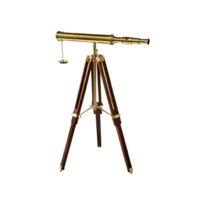 Classic brass telescope home decor