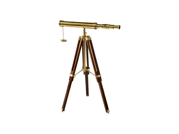 Classic brass telescope home decor