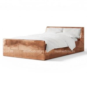 Aviator Copper Wing Bed leather design