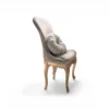 Luxury carved wooden dining chair