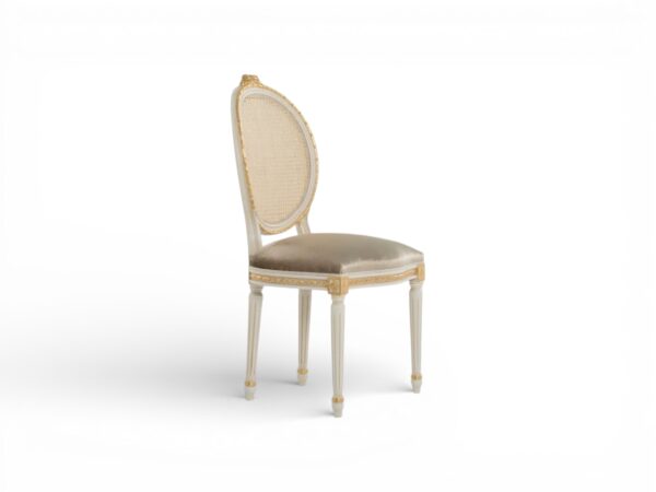 Classic cane back dining chair design