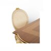 Luxury French style wooden dining chair