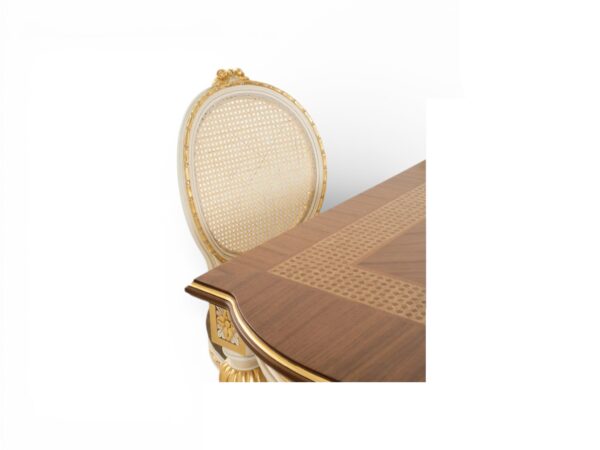 Luxury French style wooden dining chair
