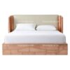 Copper aviator grande bed with rivet detailing