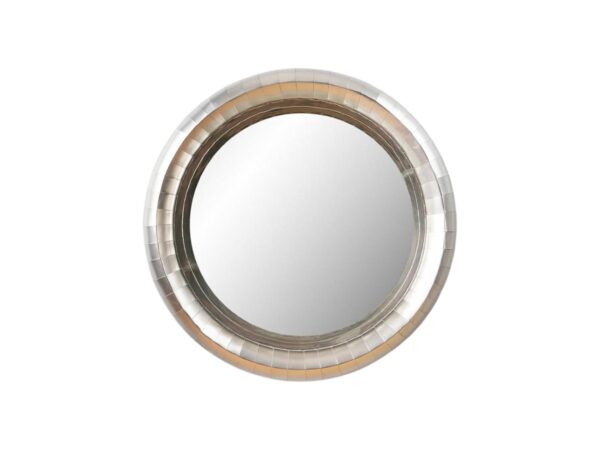 Industrial aviator style mirror decor